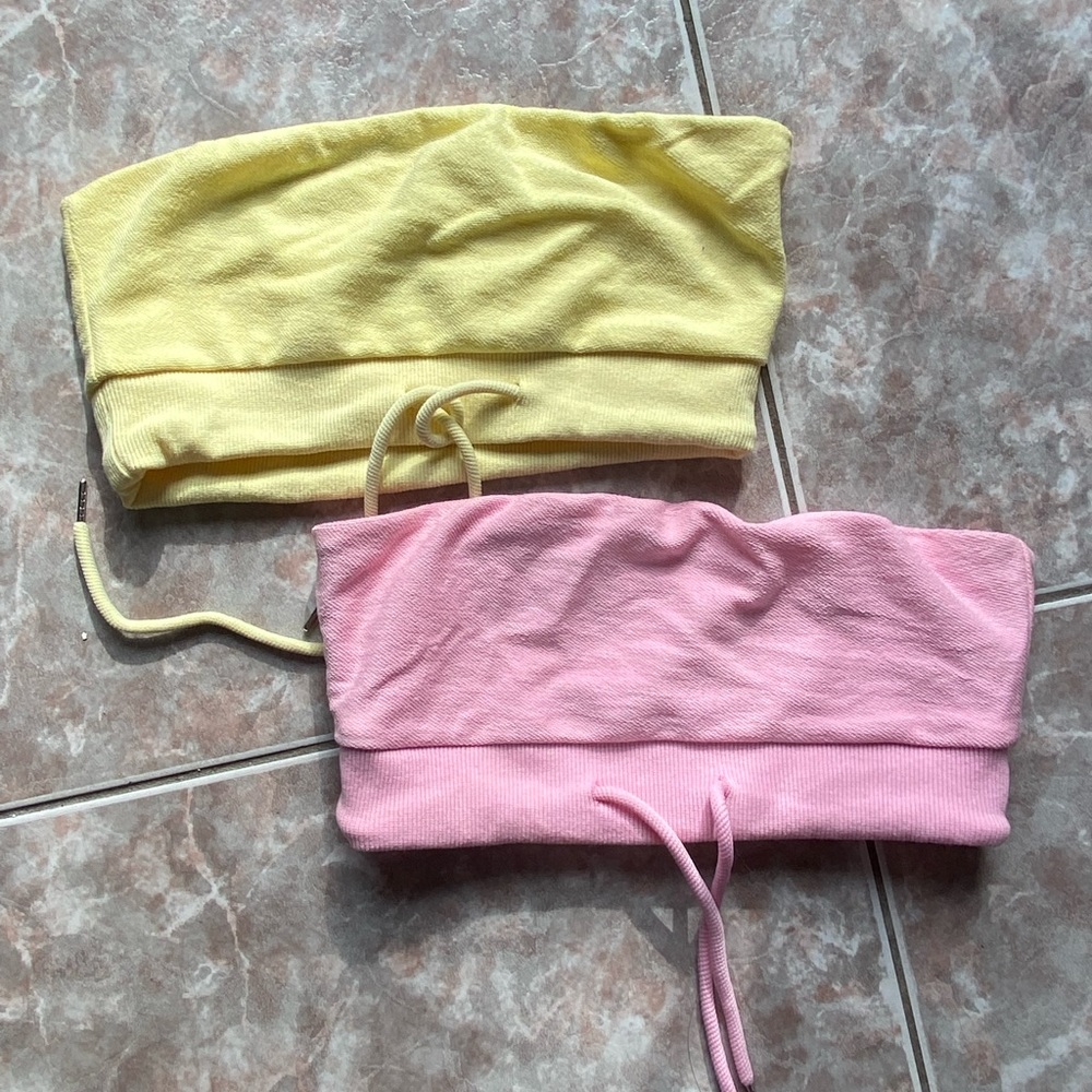 Tigermist tied crop top set